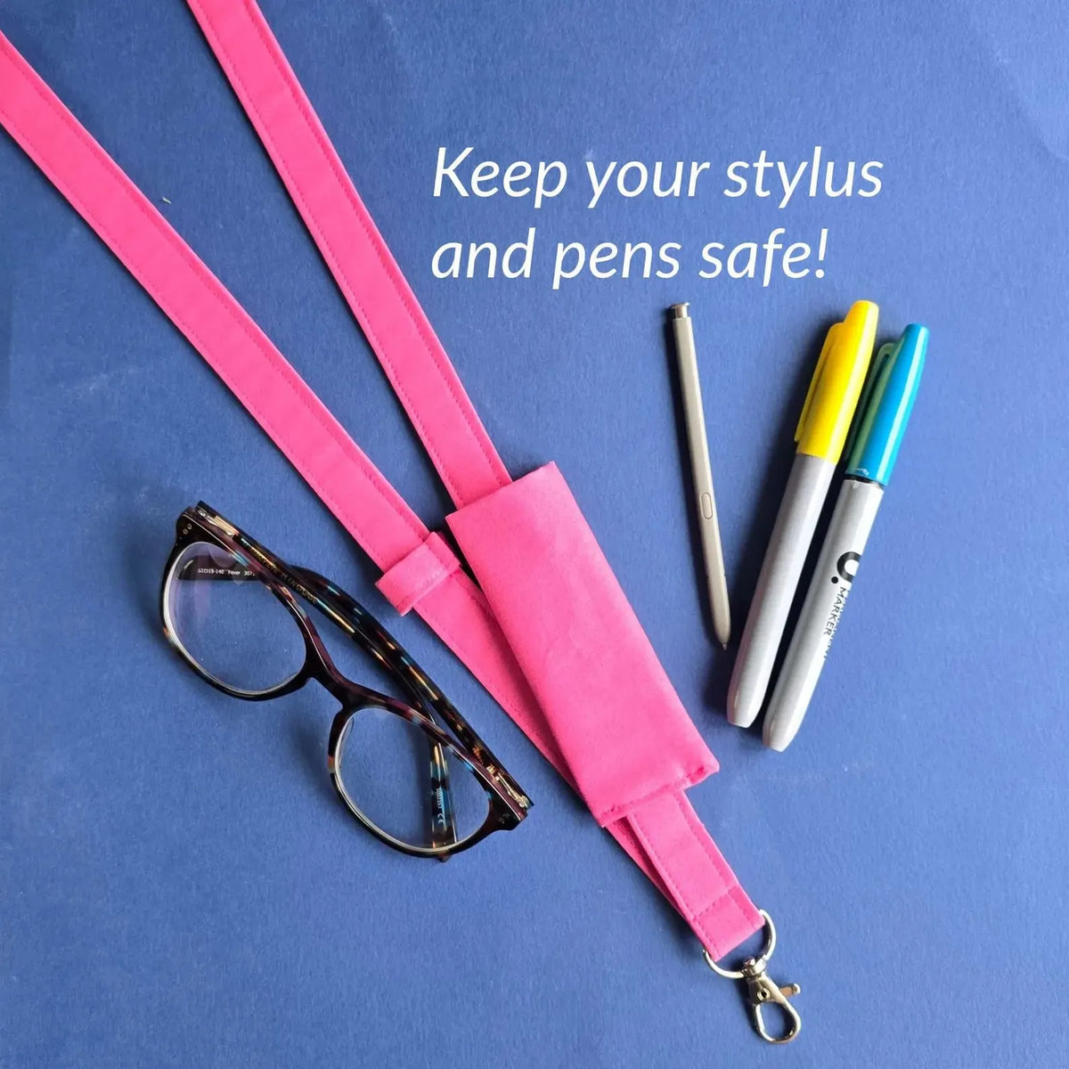🔥 HOT SALE 🔥👩‍🏫NEW UPGRADED Plain Fabric Pen Lanyards