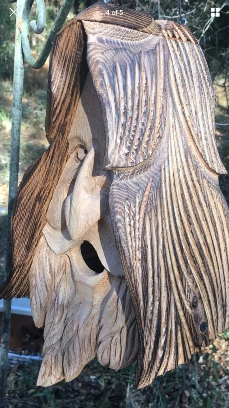 Happy spirit birdhouse - Handmade Crafts