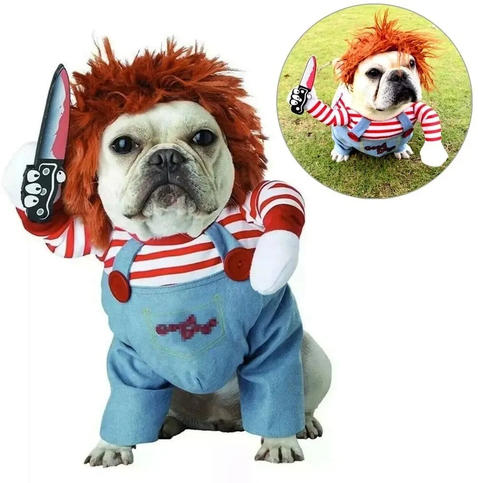 🔥Halloween Deadly Doll Costume - For Pets
