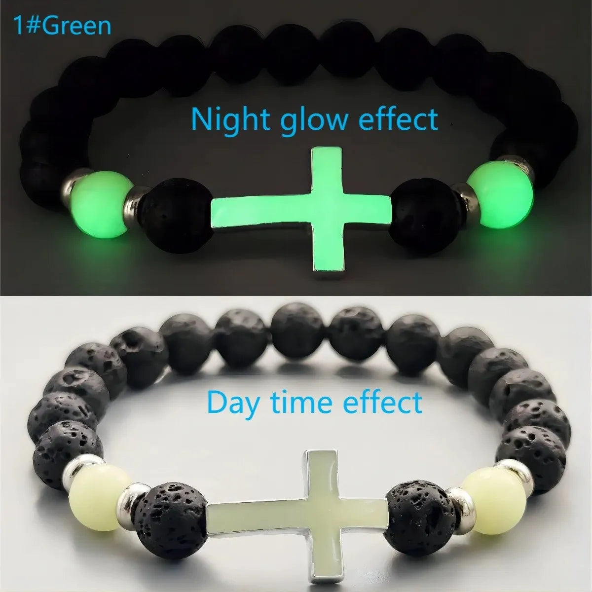 🔥Last 4 hours Sale: Save 50%-Volcanic stone luminous bracelet