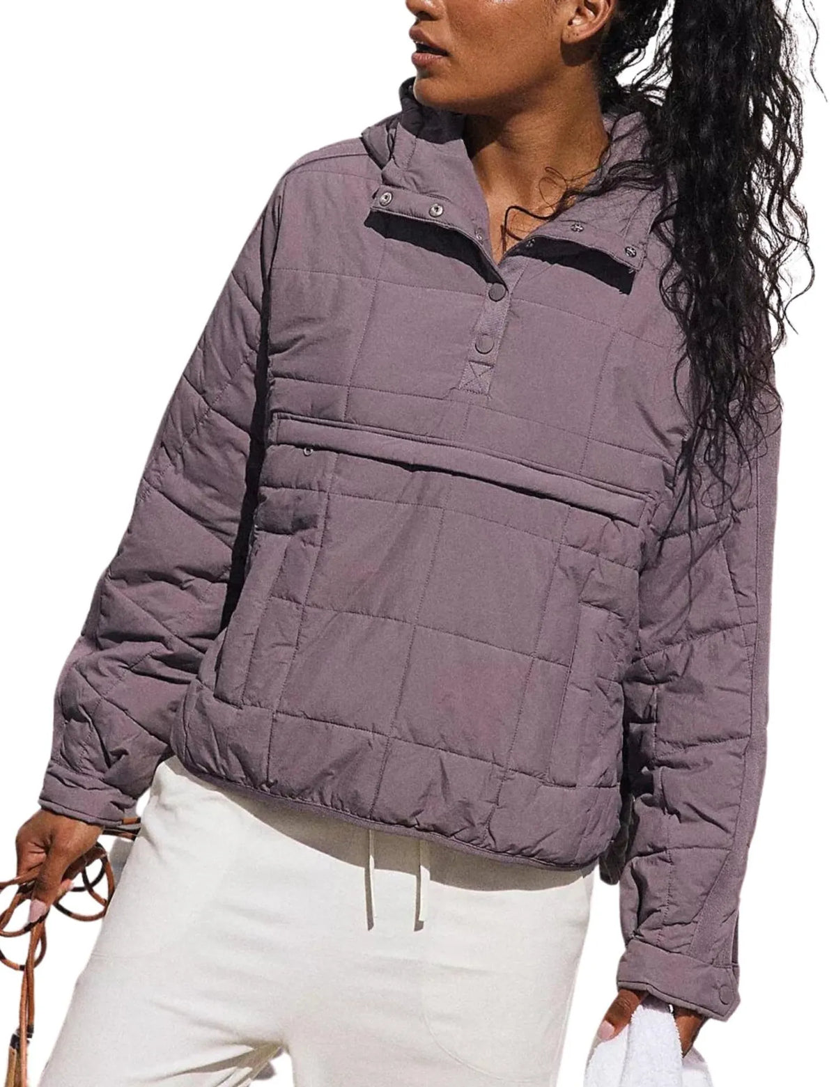 Oversized Quilted Puffer Jacket