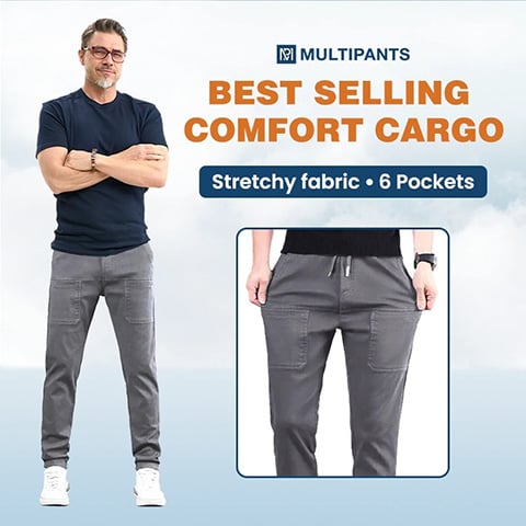 🎁New arrival 50% OFF💥 MultiPants – High-Stretch, Multi-Pocket Durable Cargo Pants | Built for Movement & Everyday Utility 🎒