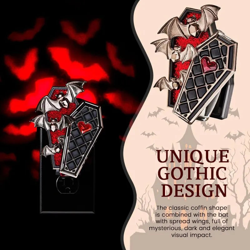 🔥Last Day 49% OFF - 🦇Bat Coffin Aromatherapy Night Light