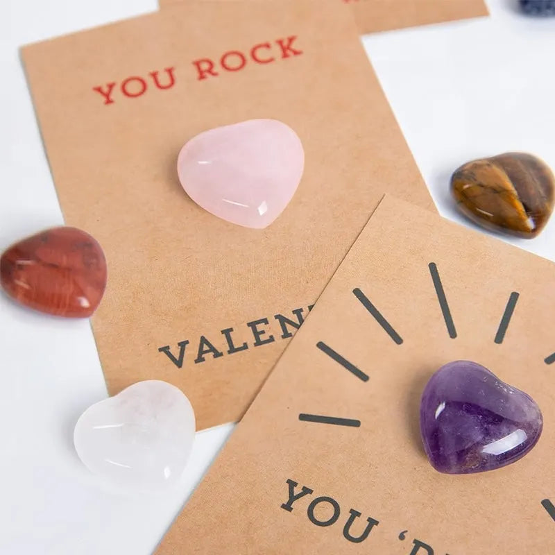 🔥Last Day: Buy 2 Get 1 Free - 💖24 Pack Valentines Cards with Heart-Shape Crystals