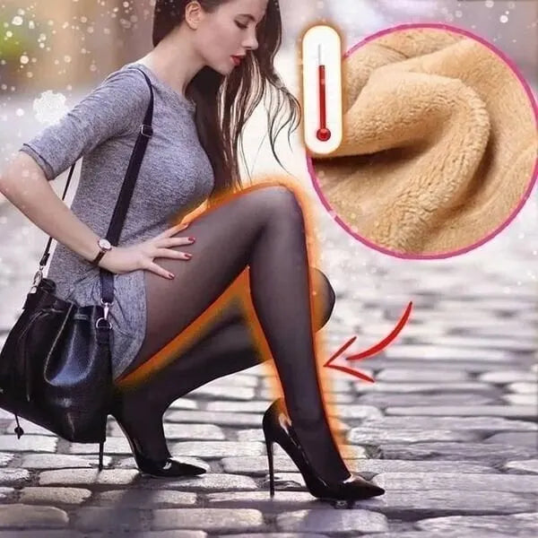 Warm Plush Lined Elastic Tights Leggings - Buy More Save More!