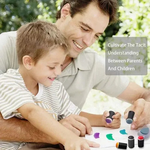 (🔥 Last Day Promotion SALE-49% OFF) DIY sponge finger painting kit 💖 BUY 2 GET FREE SHIPPING
