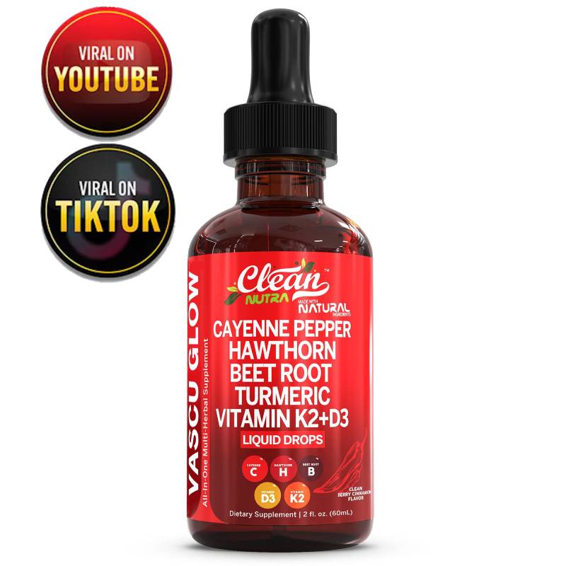 Clean Nutra Cayenne Pepper Drops Supplement Liquid(Buy 1 Get 1 Free)