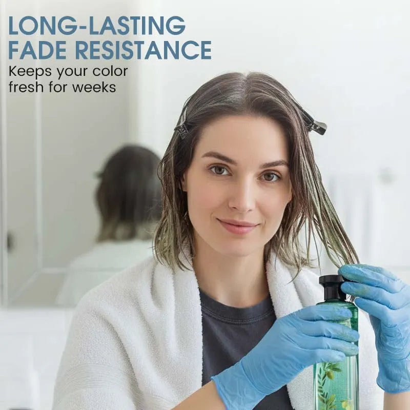 🔥 HOT SALE 🔥Long-Lasting Botanical Essential Oil Hair Dye