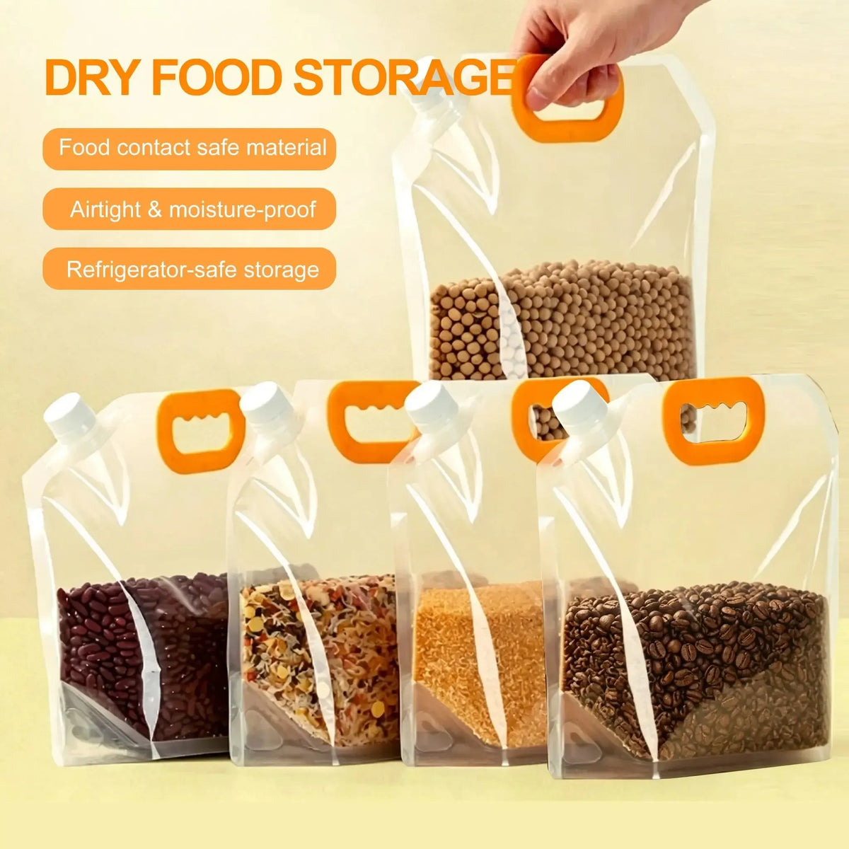 💕Hot sale 49% OFF🌾 Airtight Grain Storage Bags with Handle