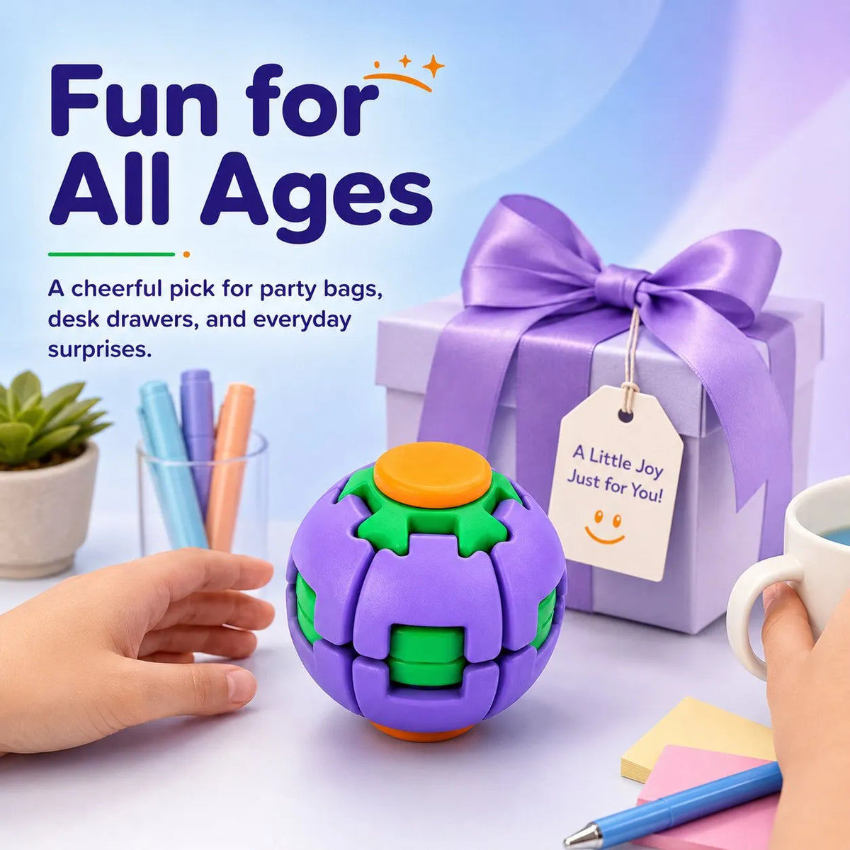 🔥HOT SALE🔥Various Styles🔥Magic Squishy Spinning Ball