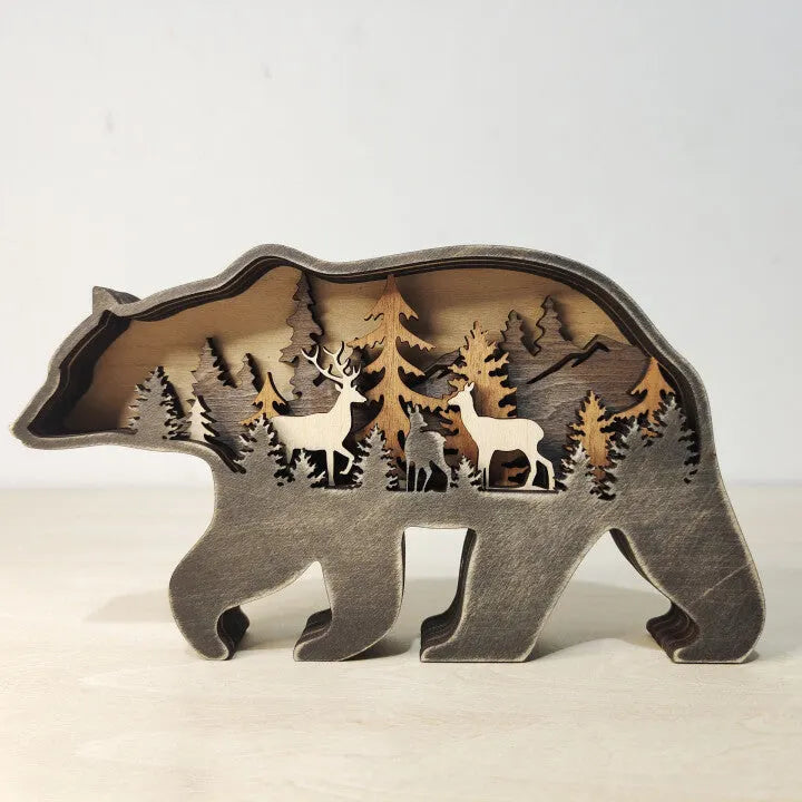 ANIMAL CARVING HANDCRAFT GIFT