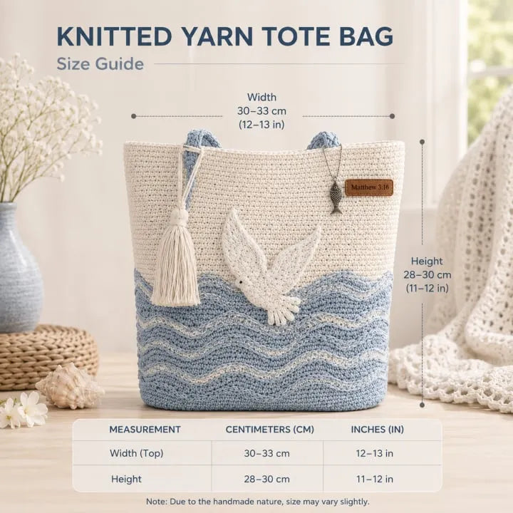 🔥LAST DAY 49% OFF -❤️ Handmade Crochet Christian Bag(✨2026 Limited Edition)