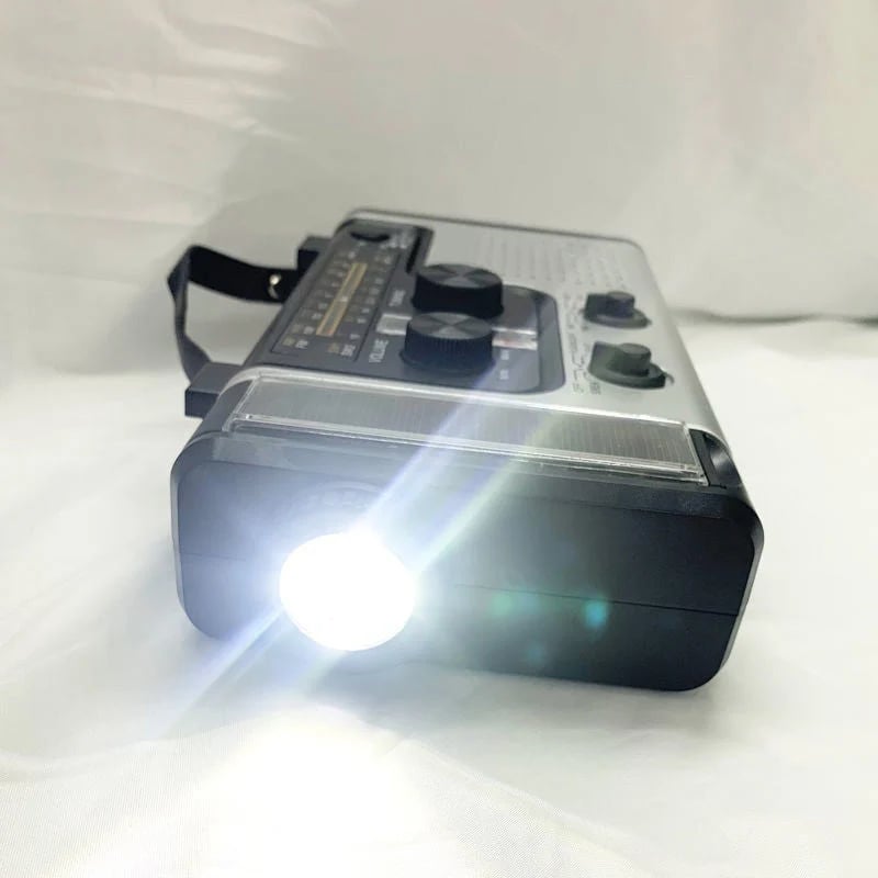 🎉Portable Hand-Cranked Emergency Radio Flashlight