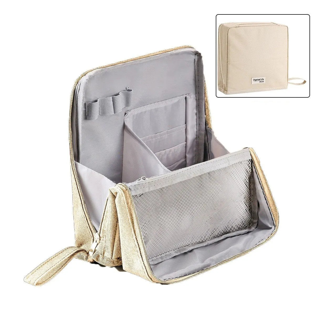 🔥HOT SALE🔥Standing Makeup Bag – Portable, Large Capacity