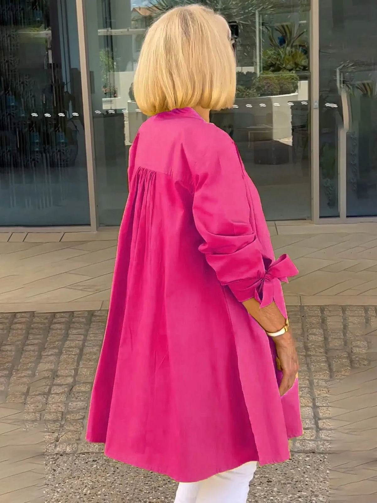 💥NEW ARRIVALS💥Solid Color Long  Shirt Jackets FOR Women