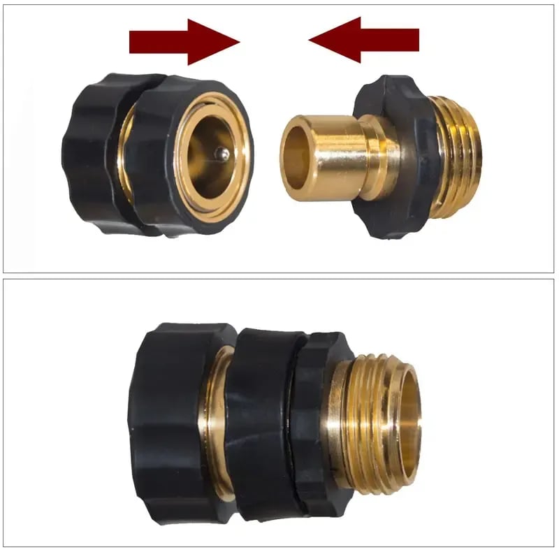 🎉 ⏰ Garden Hose Quick Connector