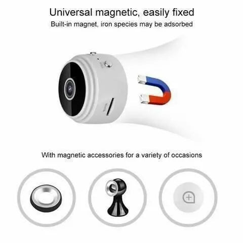 WIRELESS WIFI MAGNETIC CAMERA WITH SENSOR NIGHT VISION