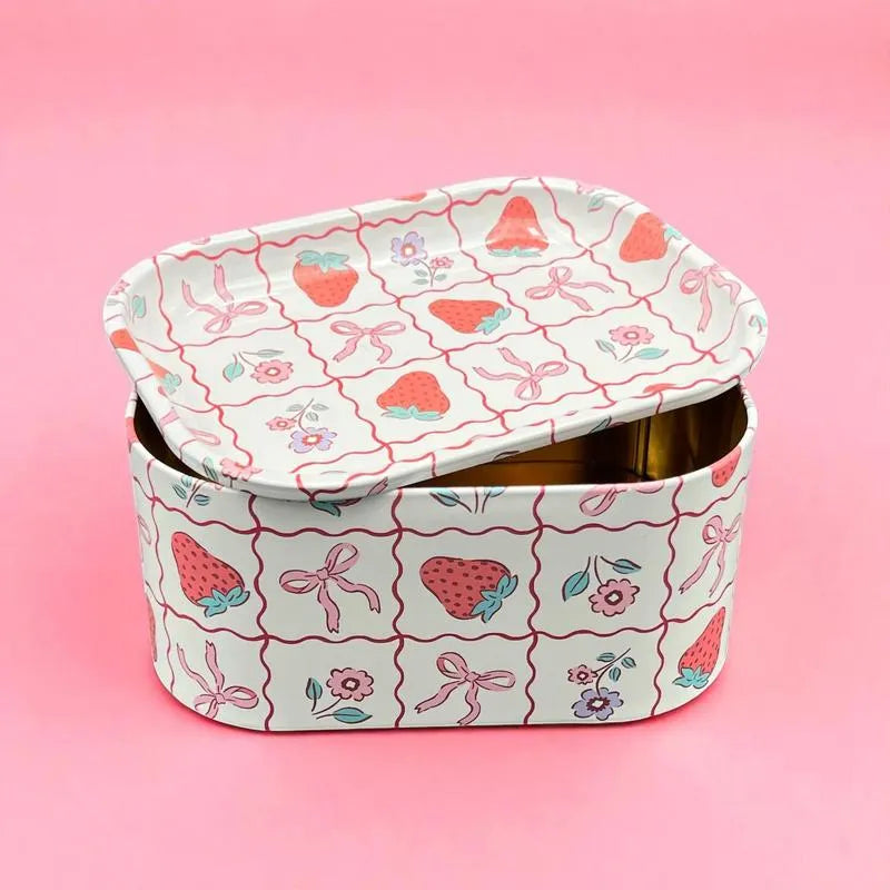 🔥Last Day 49% OFF - 🌸🍄MEE MEE Tin Storage Box