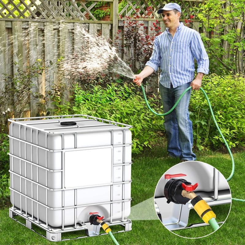 🎉 275-330 Gallon IBC Tote Tank Adapter