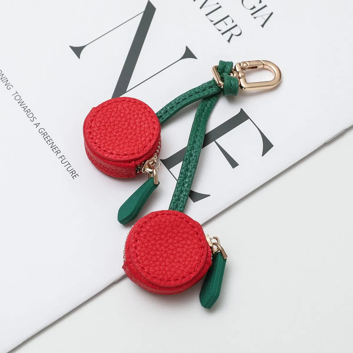 🔥Last Day 49% OFF - 🍊Cute Fruit Coin Purse Bag Charm Airtag Accessories