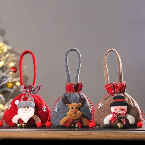 Christmas Gift Doll Bags