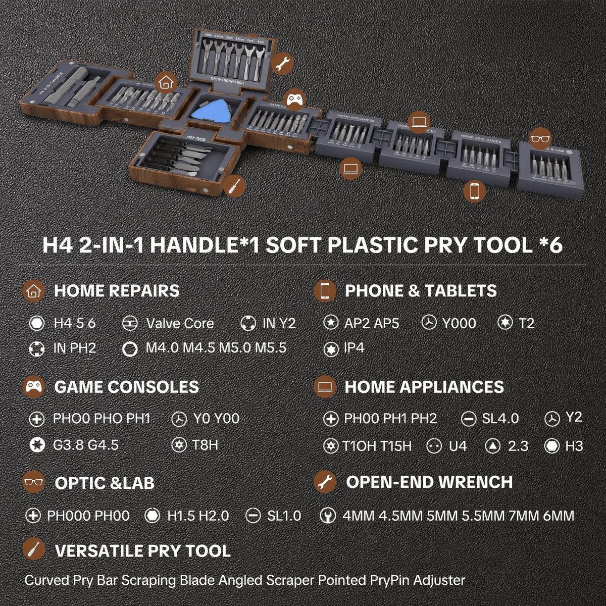🔥HOT SALE🔥Popular Set🔥: 55-in-1 Magnetic Screwdriver Set