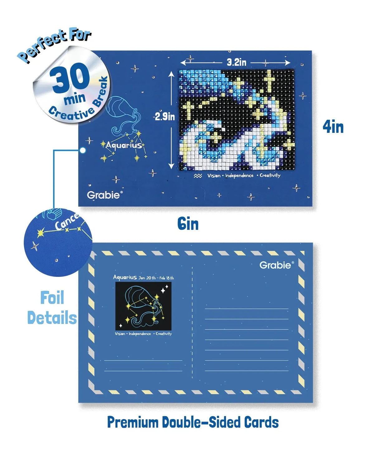 Mini Diamond Art Cards – Create Sparkling Mini Masterpieces in 30 Minutes