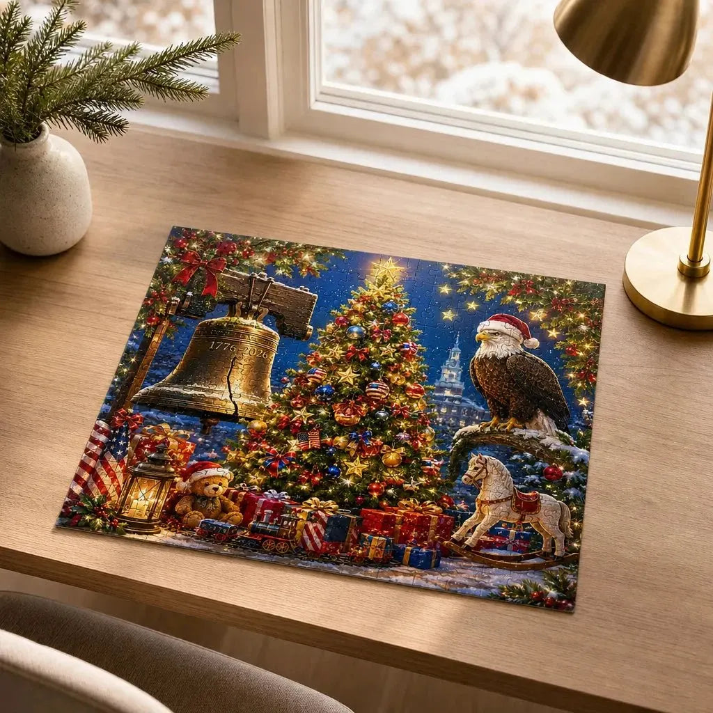 🎉🦅 250th Anniversary Christmas Jigsaw Puzzle