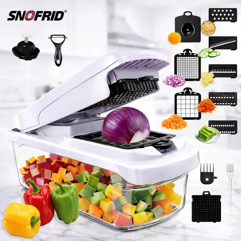 🔥HOT SALE🔥🥗 15-in-1 Vegetable Chopper