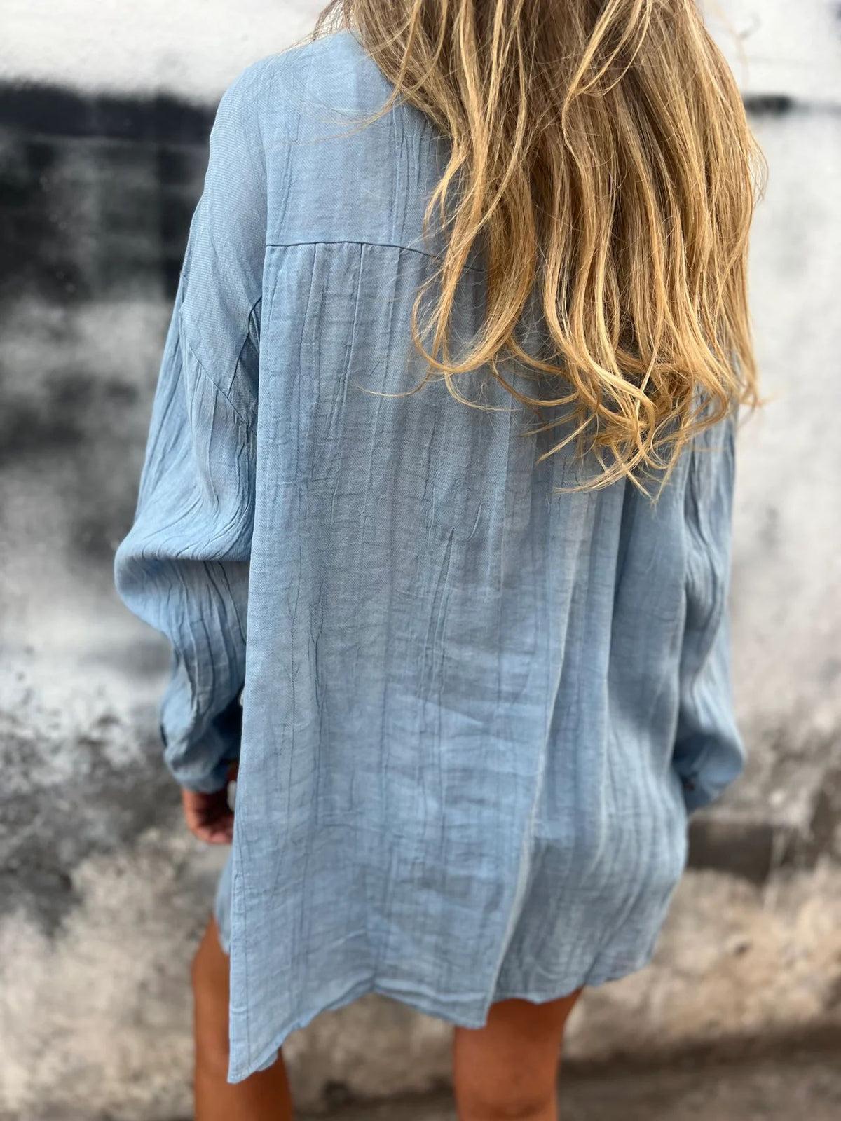 💖Limited Sale 49% OFF💖Women's Oversized Linen Button-Up Shirt