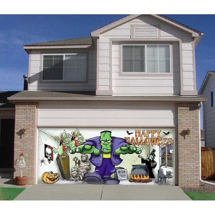 🔥Early Halloween Sale 49% OFF⏰💖Halloween Garage Door Decoration
