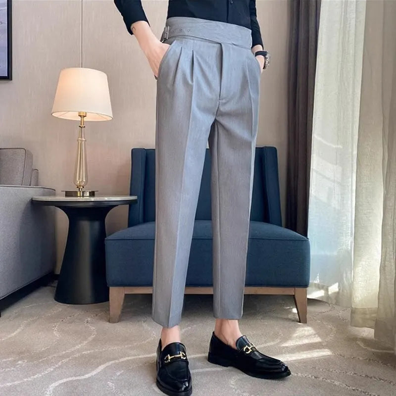Classic Buckle Trousers (Buy 2 Free Shipping)