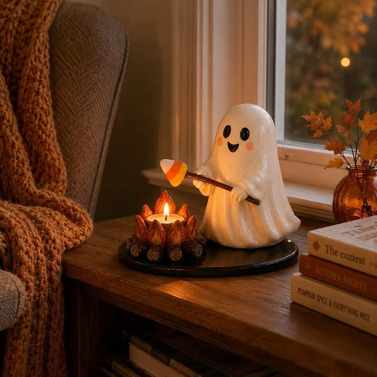 🎉🔥49% OFF💥Halloween Campfire Tealight Holder