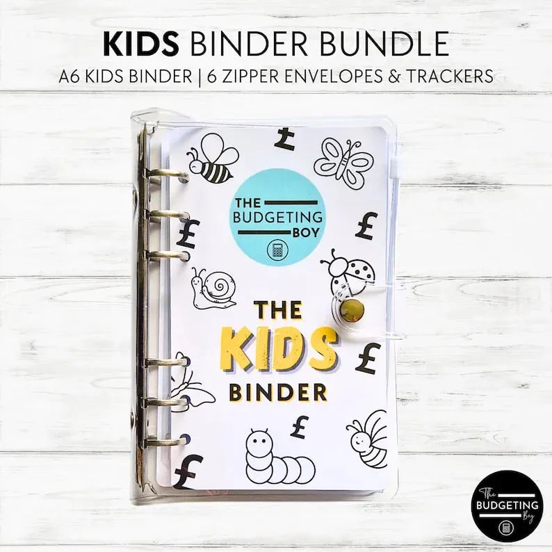 🔥LAST DAY 50% OFF - Kids Savings Binde📘