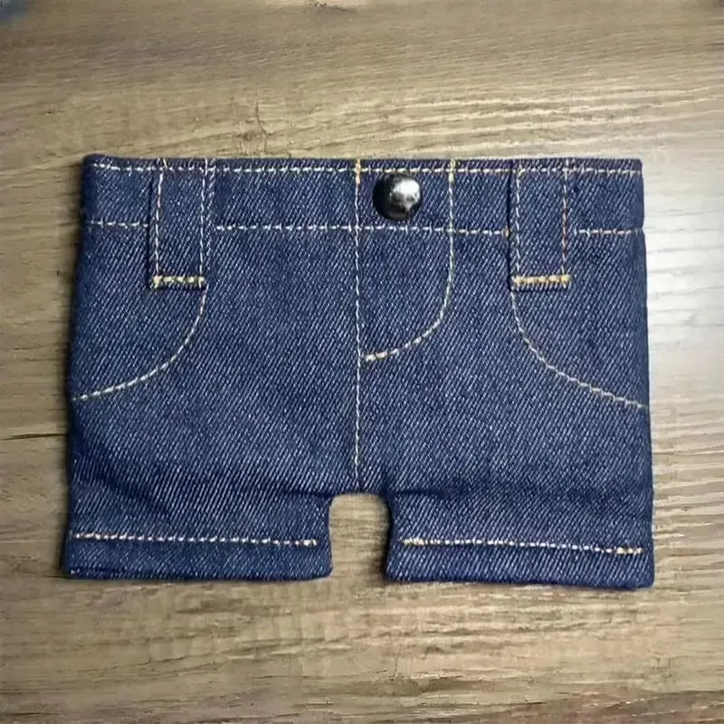 🔥HOT SALE🔥Hot Sale⚡Mini Jeans Shaped Wallet - Denim Bifold Wallet for Men & Women