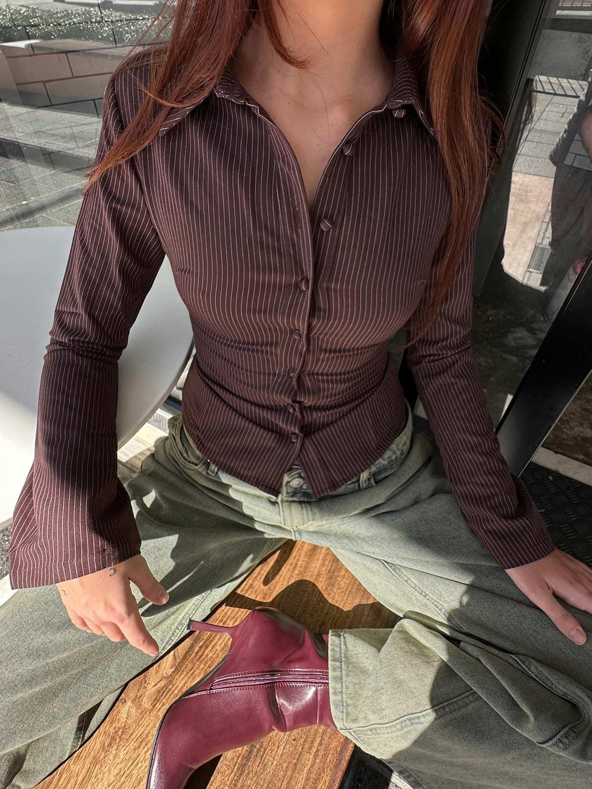 OFFICE SIREN-BLOUSE