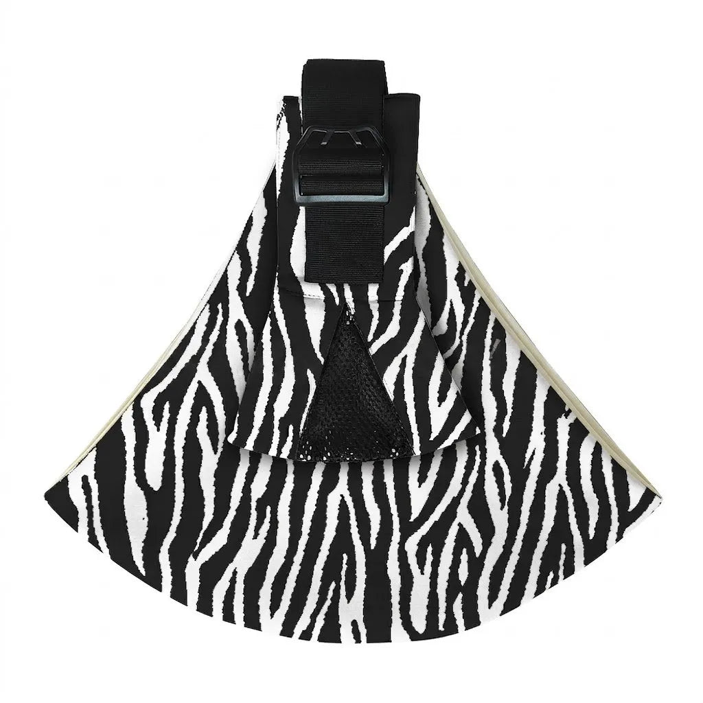 Stylish Houndstooth Side-Carry Baby Carrier
