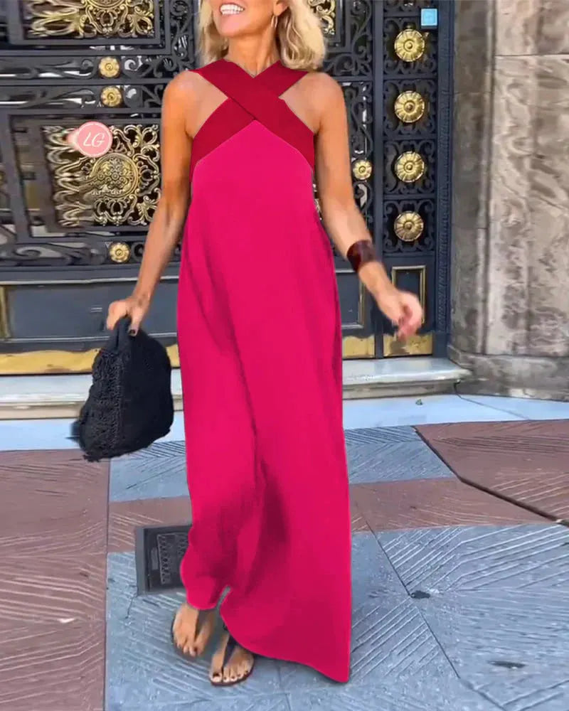 Delphine | Cross-Wrap Style Dress