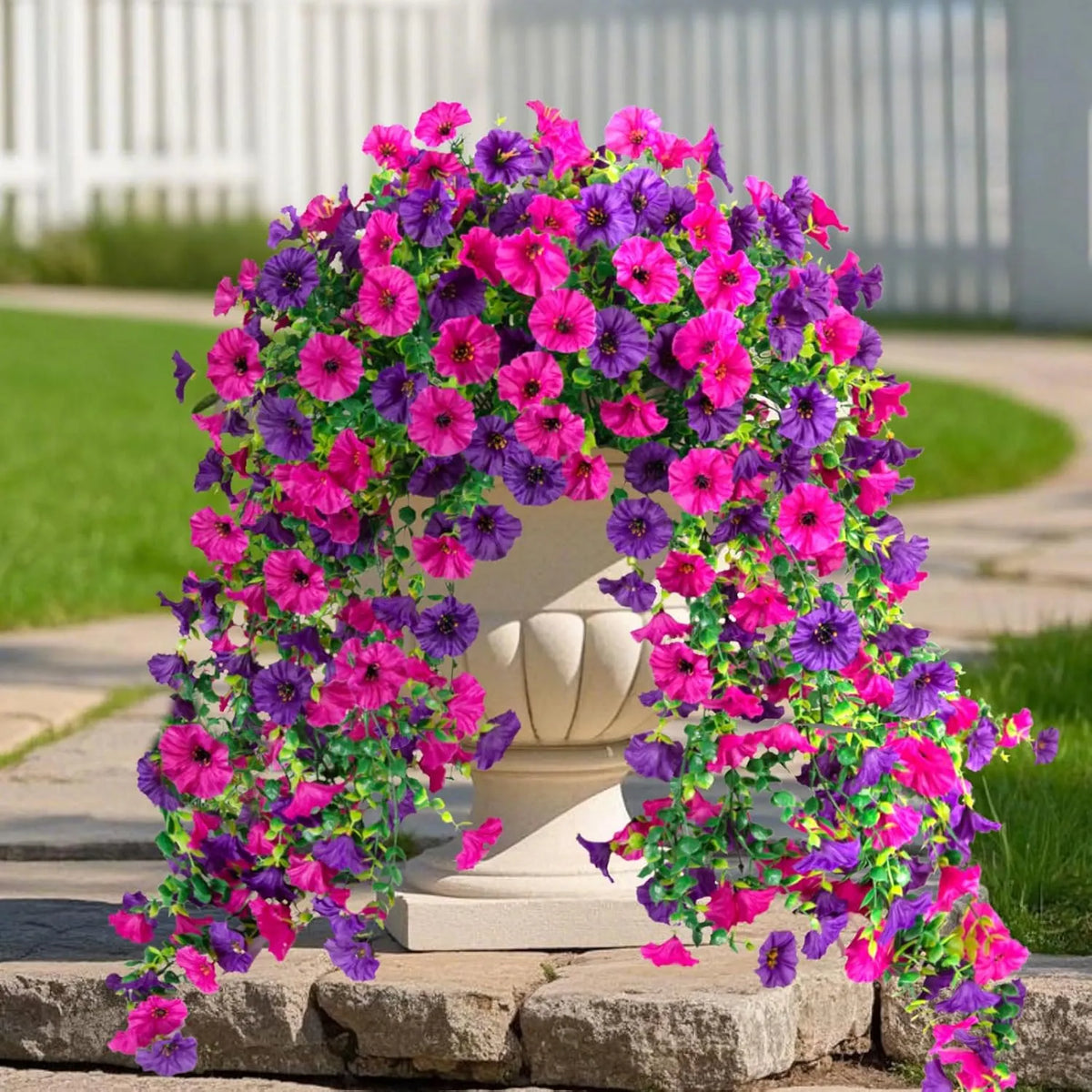 🔥HOT SALE🔥🌺UV Resistant Hanging Artificial Morning Glory Vine 💖