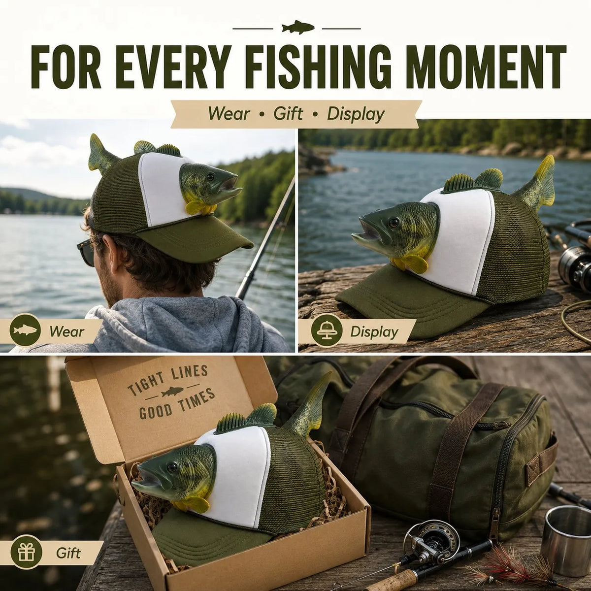 ✨Outdoor Fishing Hat for Avid Fishermen🎣