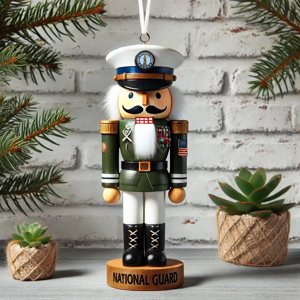 Veteran Tribute Nutcracker Statue Ornament