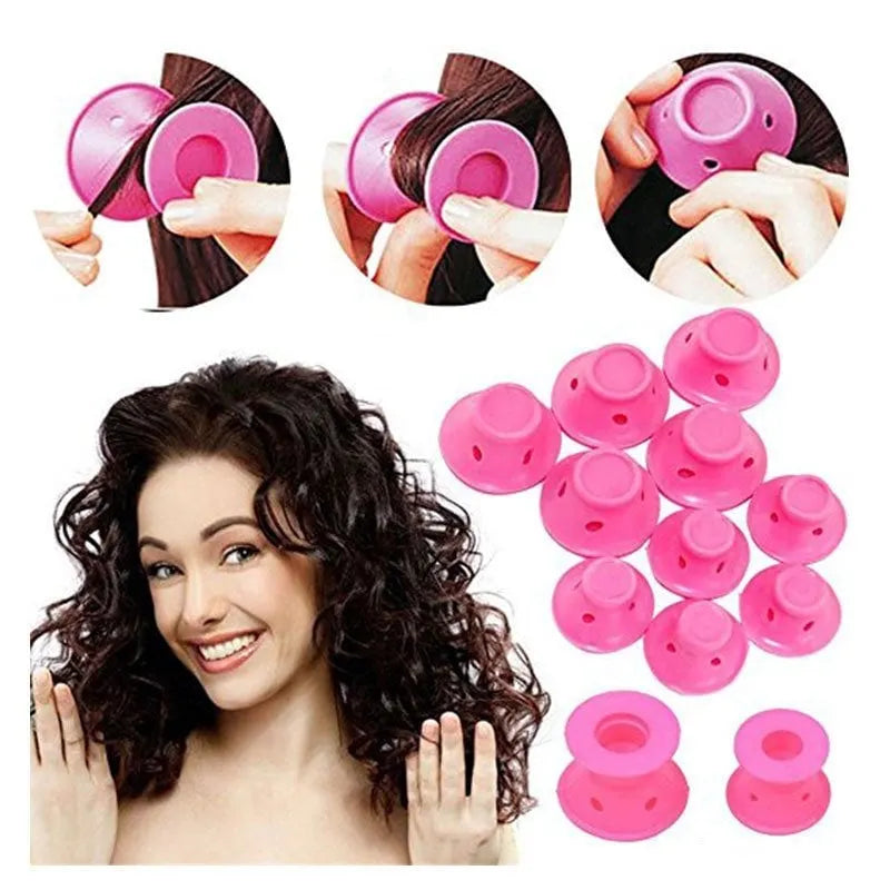 🎁motherr's Day Hot Sale-Heatless Silicone Hair Curlers