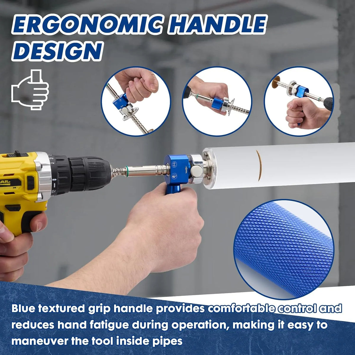 🔥HOT SALE🔥⚙️ 1-1/4" PVC Inside Pipe Cutter | Precision Internal Pipe Cutting Tool