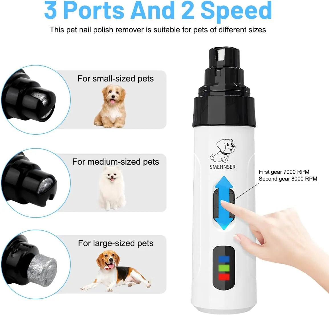 Electric Pet Nail Trimmer