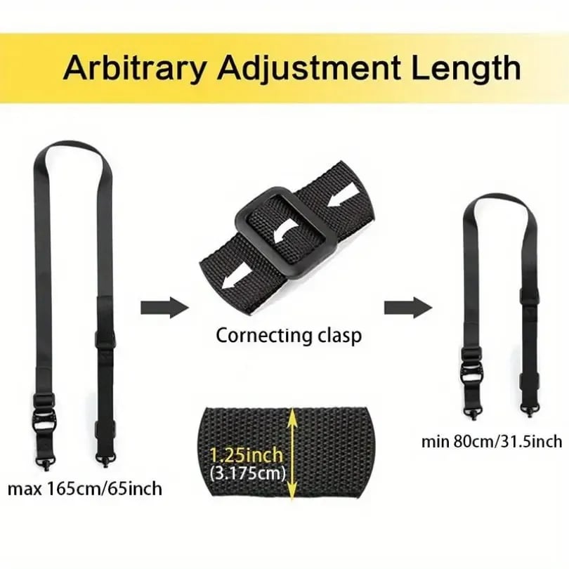 🔥HOT SALE🔥🎉2-Point Sling with QD Swivels