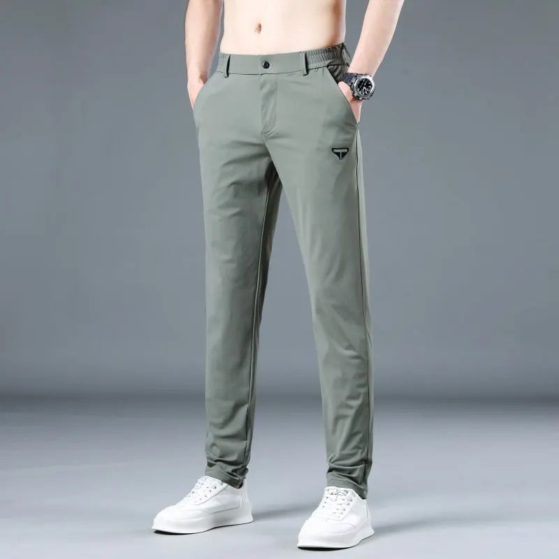 Men's Casual Elastic Straight-leg Pants (Buy 2 free shipping)