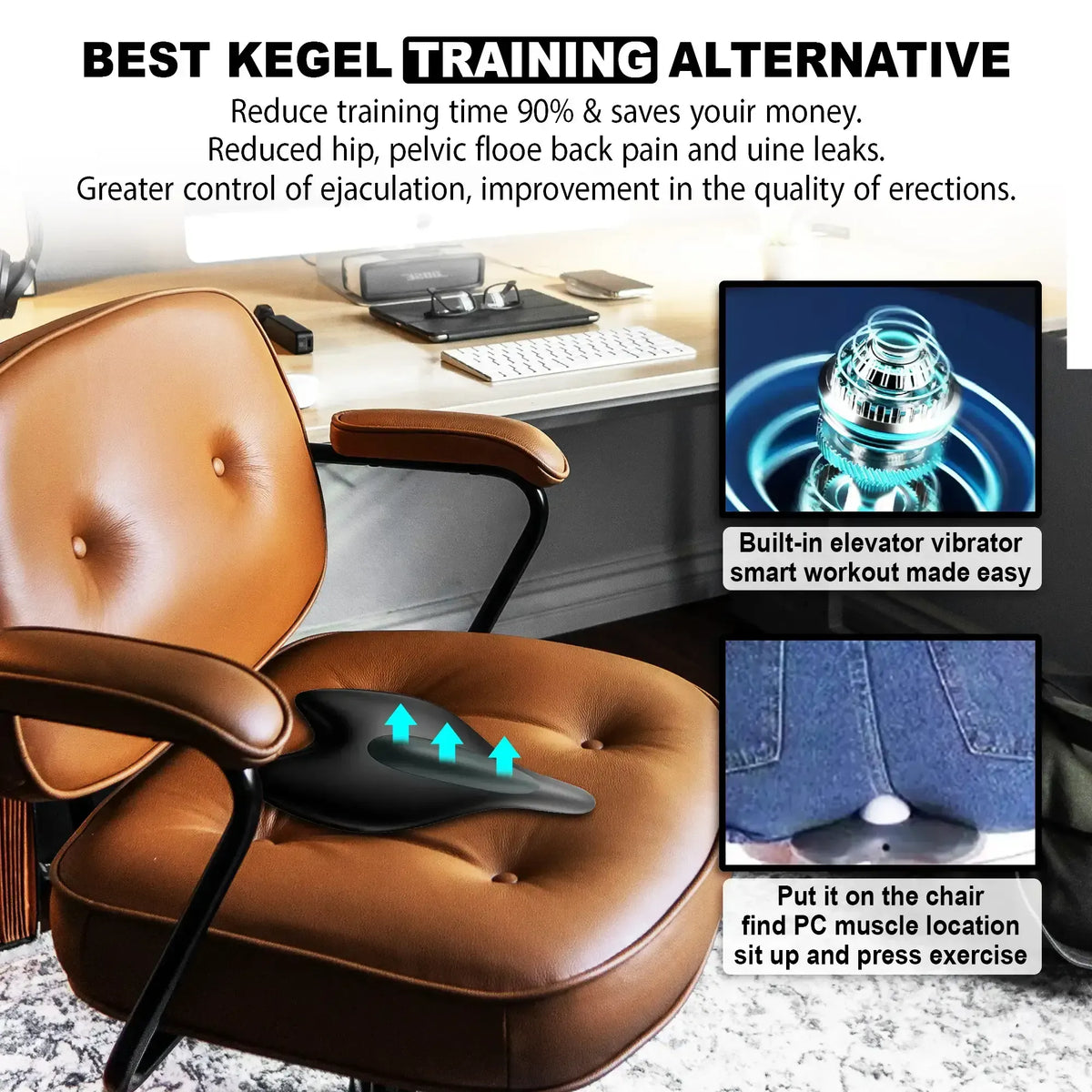 Pelvic Exerciser(Reomte Non-invasive FDA Smart)