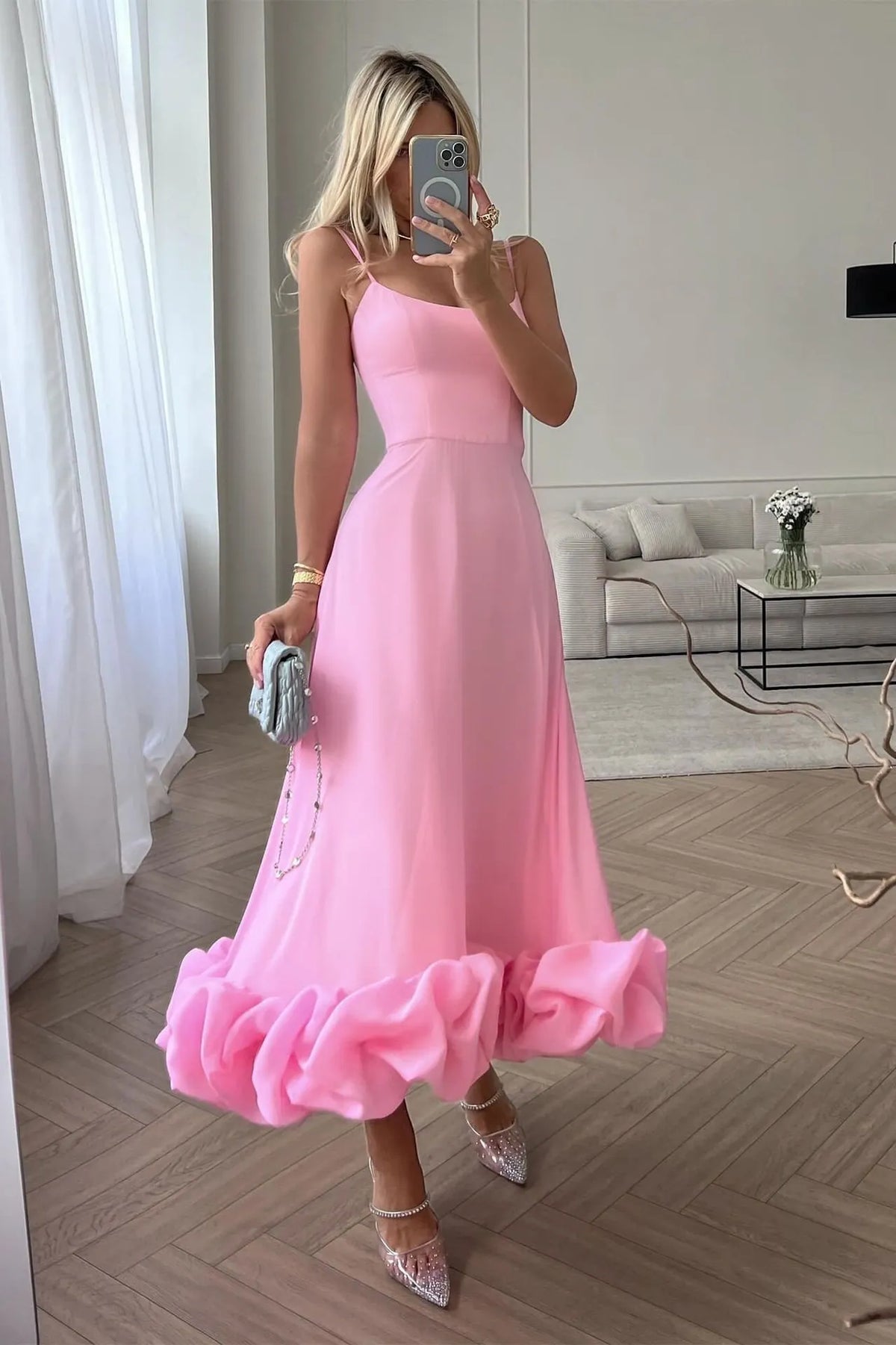 FLOUNCE DRESS