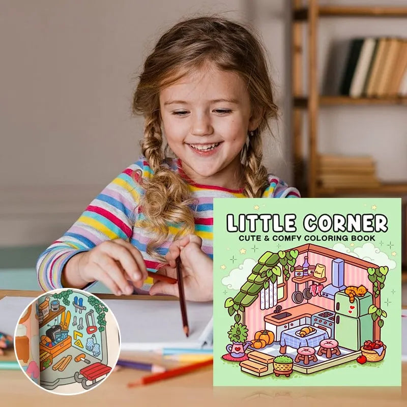 Little Cozy Corner Coloring Book For Adults and Teens