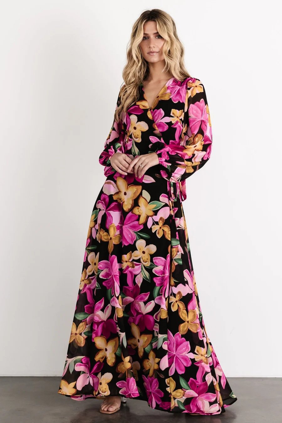 Katinka Wrap Maxi Dress